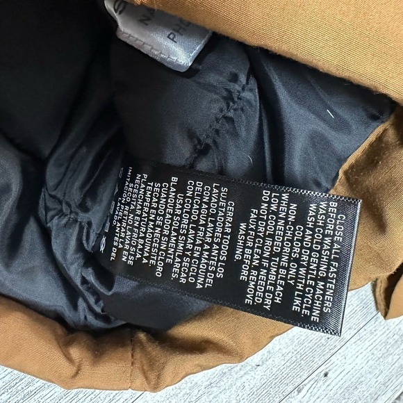 Swiss Tech | Youth Shell Winter Parka Jacket | Size Large | Tan - Picture 8 of 13